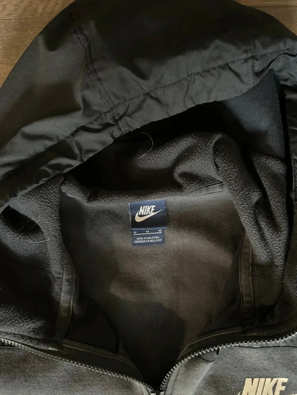 nike women’s tech fleece full zip hoodie M